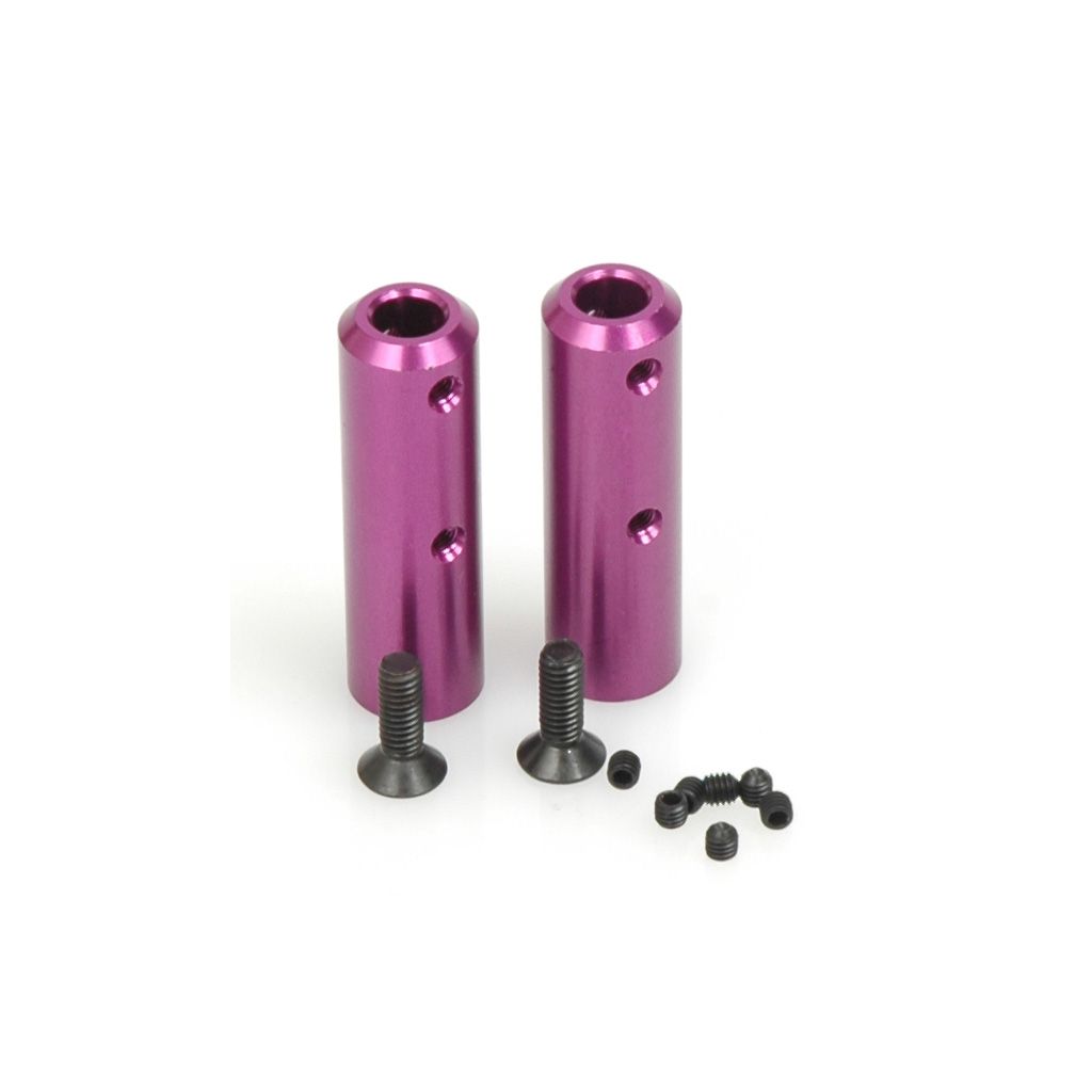 Schumacher Purple Alloy Roll Bar Posts - Havoc (pr) (U2871)