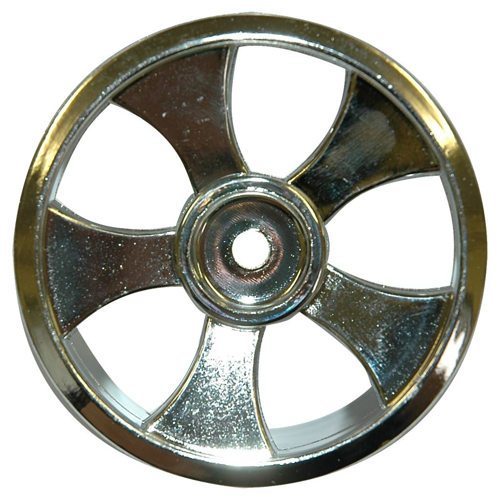 Schumacher Wheel; Chrome 5 Spoke  - Rascal (pr) (U3087)