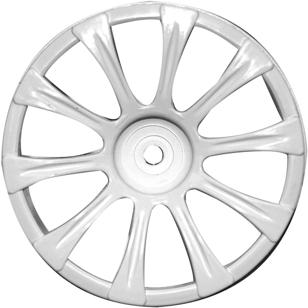 Schumacher Wheel; White 10 Spoke  - Rascal (pr) (U3097)
