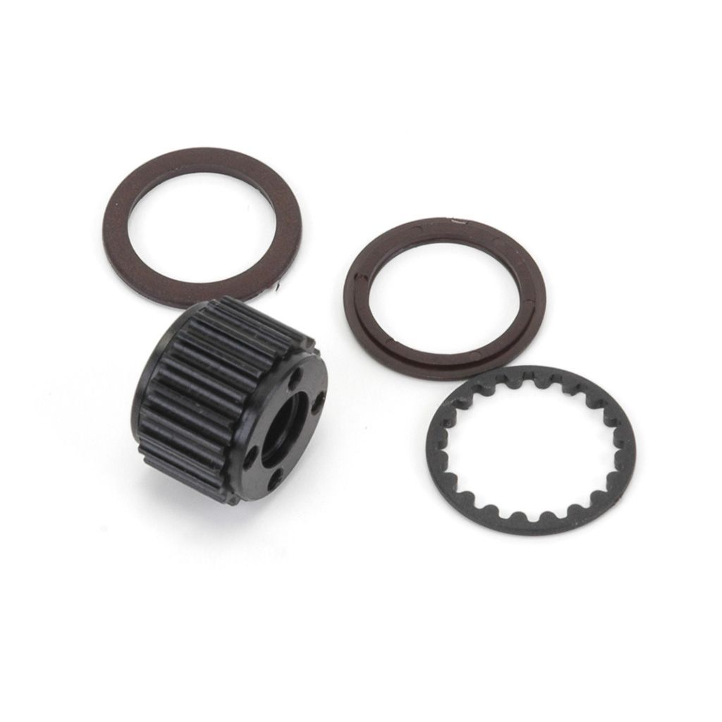Schumacher CNC Pulley and Fences; 20T - Mi3-Mi4CXL (U3126)