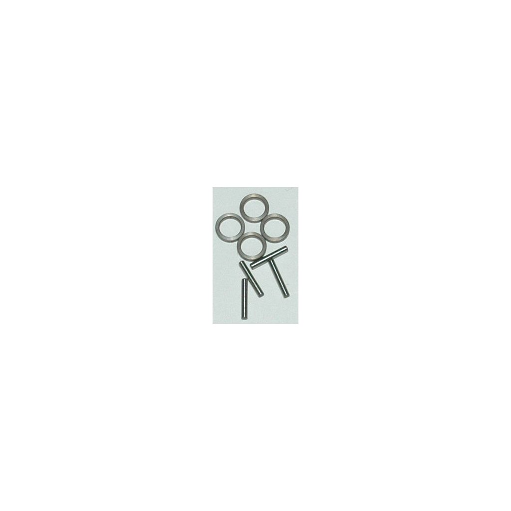 Schumacher Pins and Shims; Axle 4pr - Mi3-Mi7,FT8 (U3170)