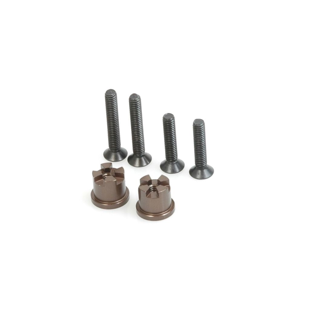 Schumacher Alloy Front Axle pr - Rascal,Riot (U3231)