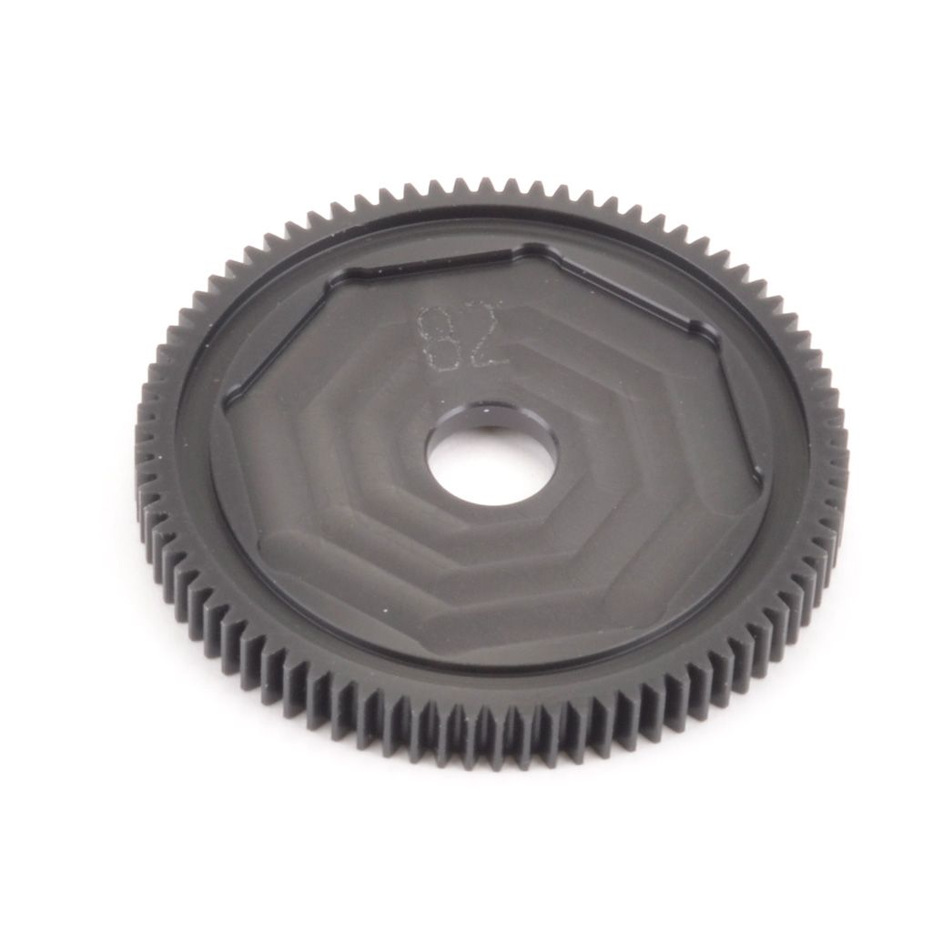 Schumacher Gear; CNC 82t Spur - 2/4 Plate Slipper (U3350)