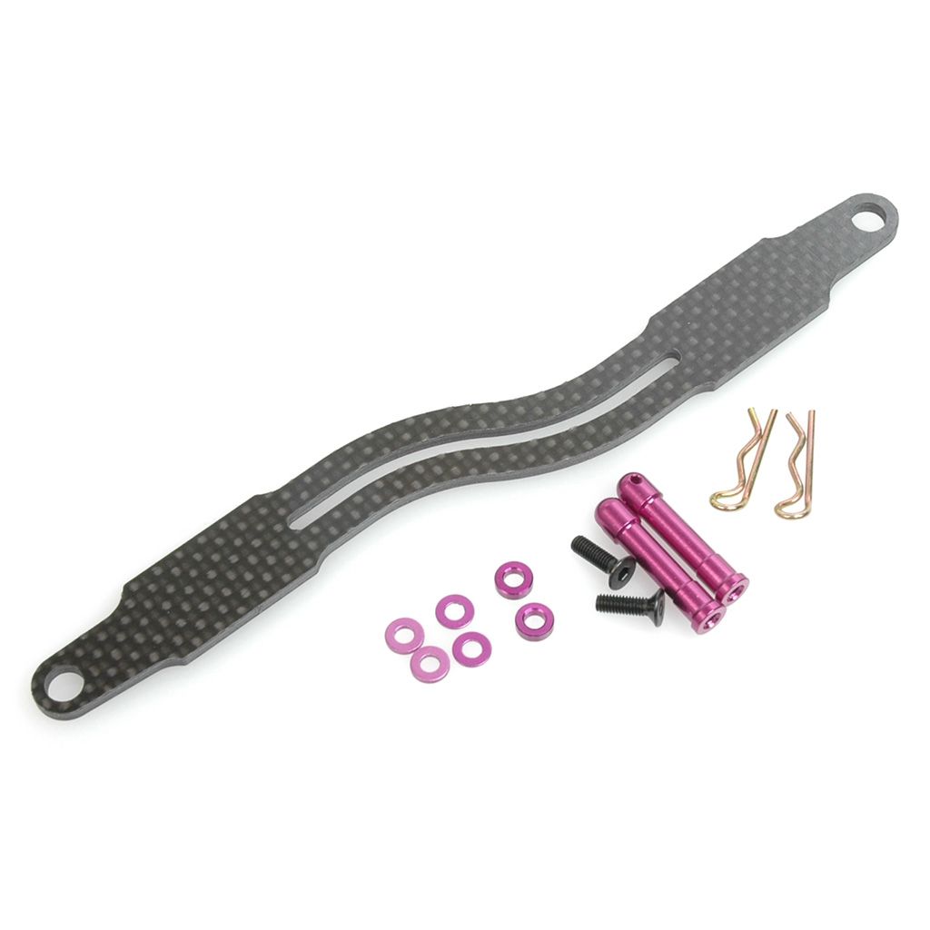 Schumacher C/F LiPo Strap and Posts - Mi1-Mi4 (U3513)