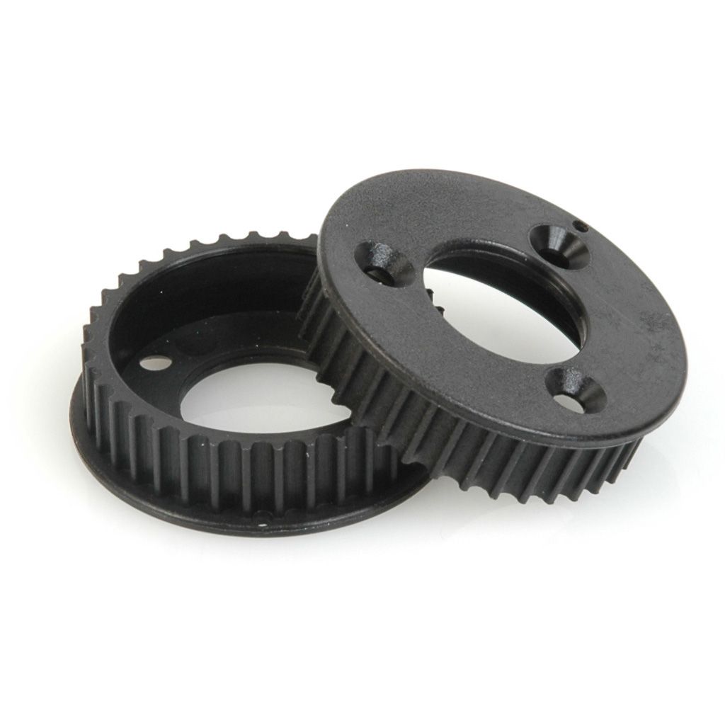 Schumacher Pulleys; syncro pair - 36 Twin (U3537)