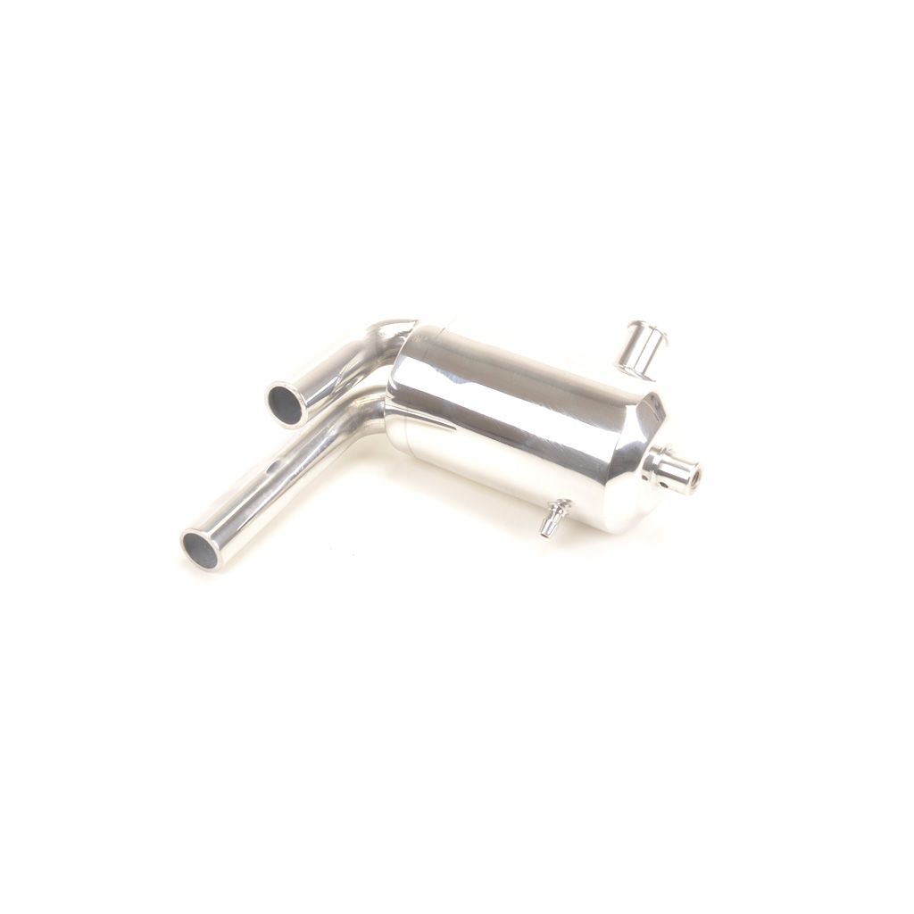 Schumacher Silencer; polished alloy - 36 Twin (U3543)