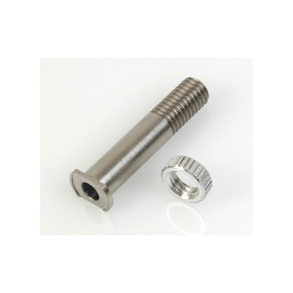 Schumacher Steering Post; Tube and Nut - 36 Twin (U3546)