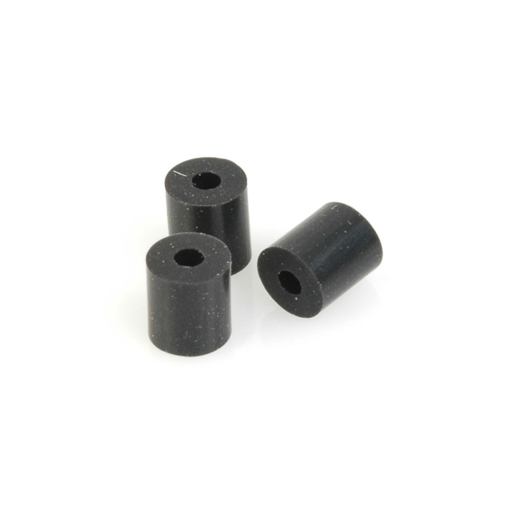 Schumacher Rubber Mounts; fuel tank  pk3 (U3548)
