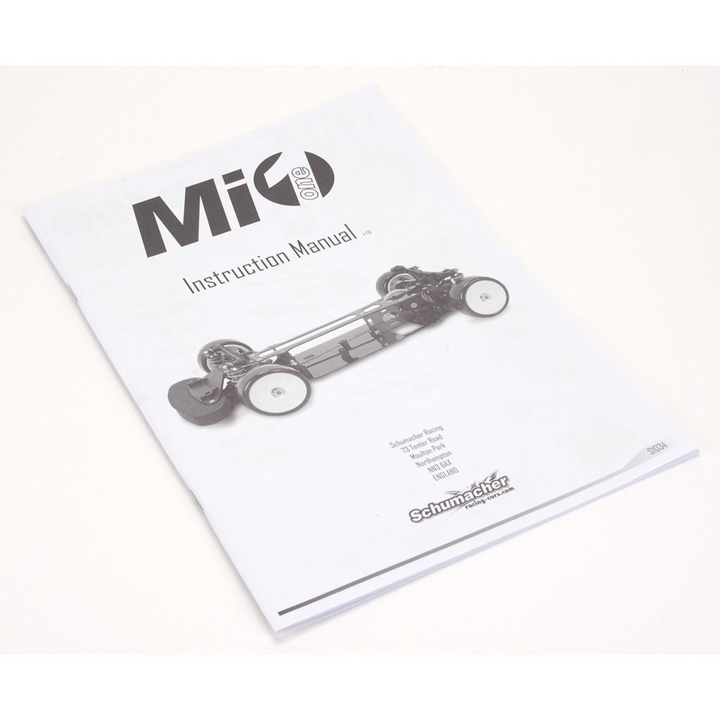 Schumacher Instr Manual - Mi1 (U3807)