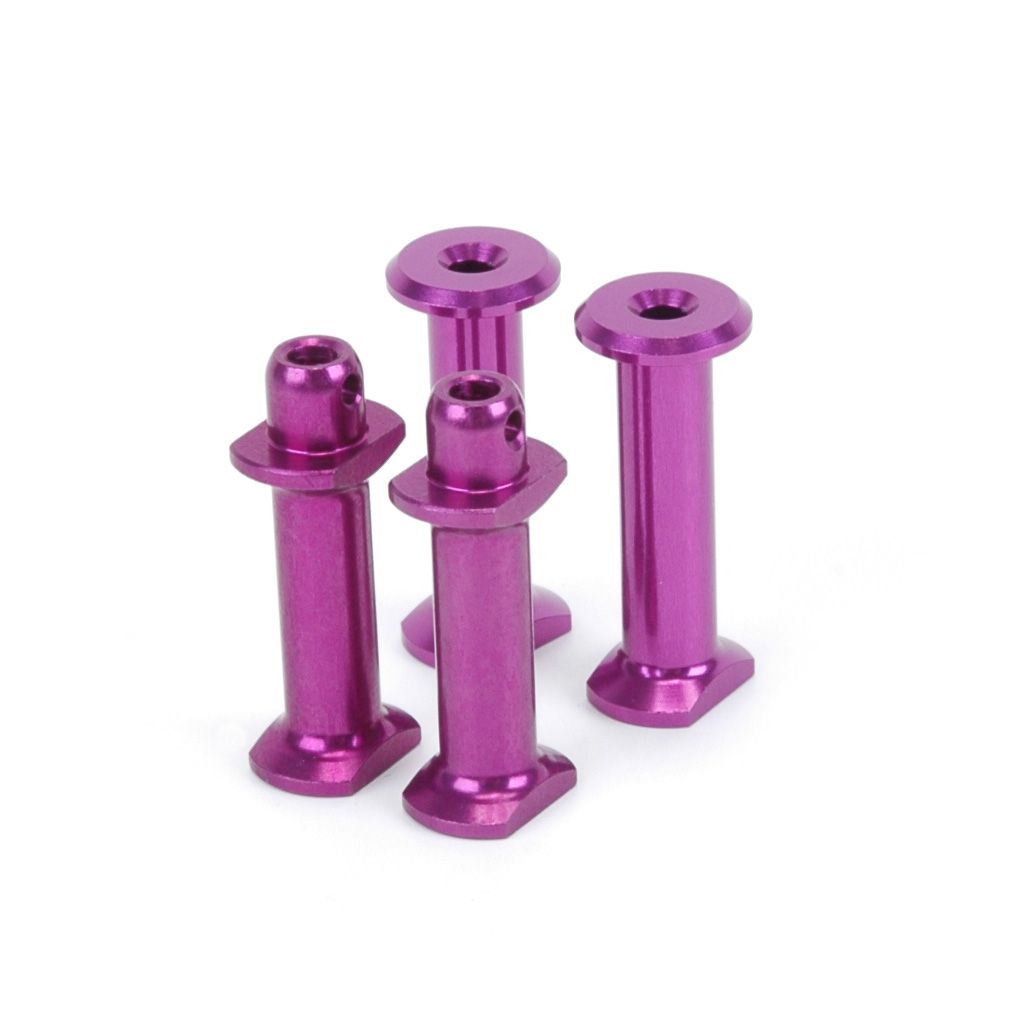 Schumacher LiPo Posts; Alloy - CAT SX3  (pk4) (U3884)