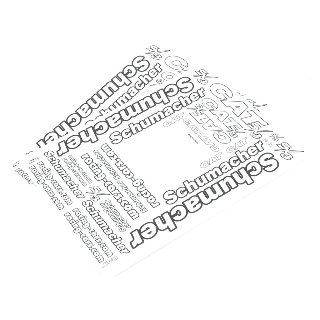 Schumacher Decal Sheet - CAT SX3  pk2 (U3892)