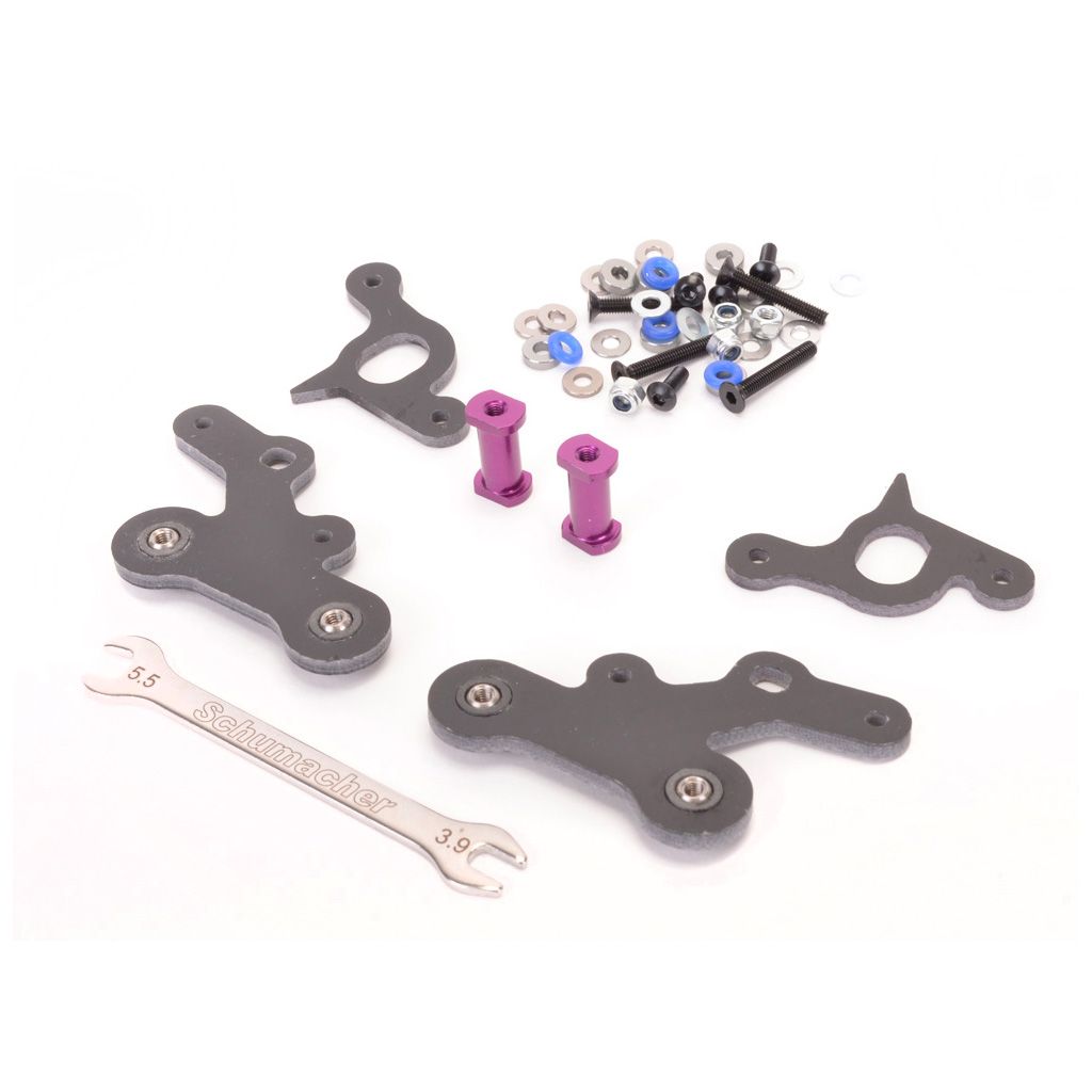 Schumacher Front Wishbone Conversion - SS/GT  (U3984)