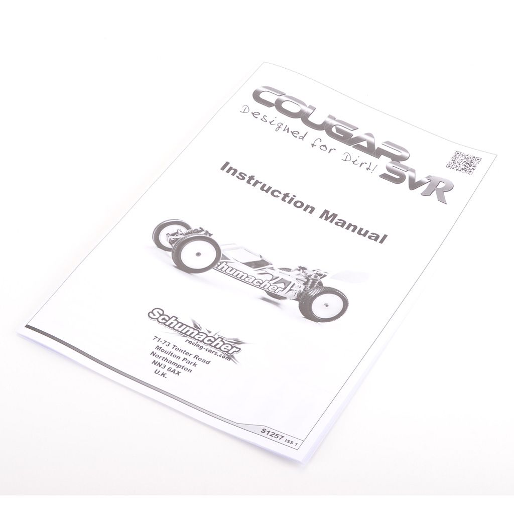 Schumacher Manual - Cougar SVR  (U4067)