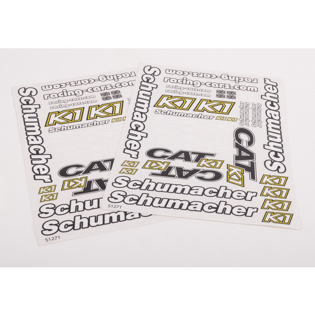 Schumacher Decal Sheet - CAT K1  pk2 (U4134)