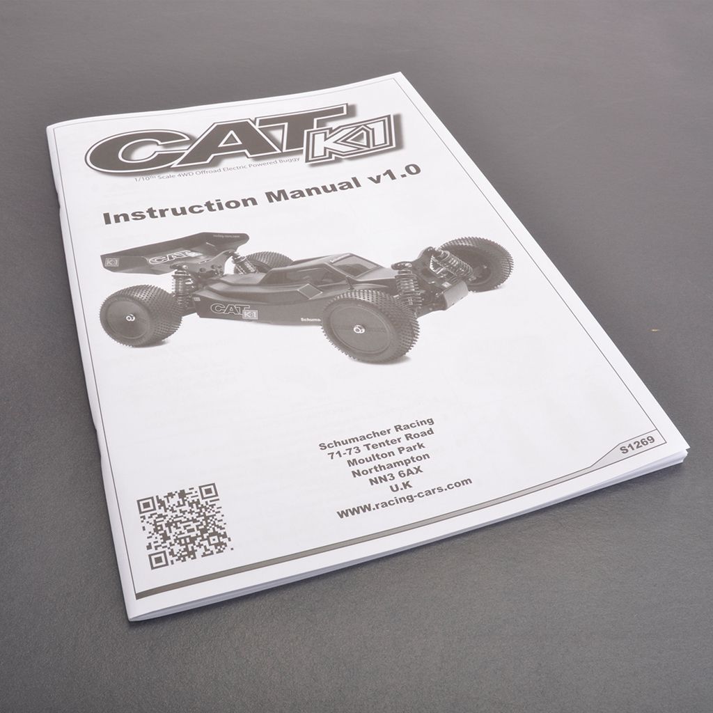 Schumacher Instruction Manual - CAT K1 (U4148)