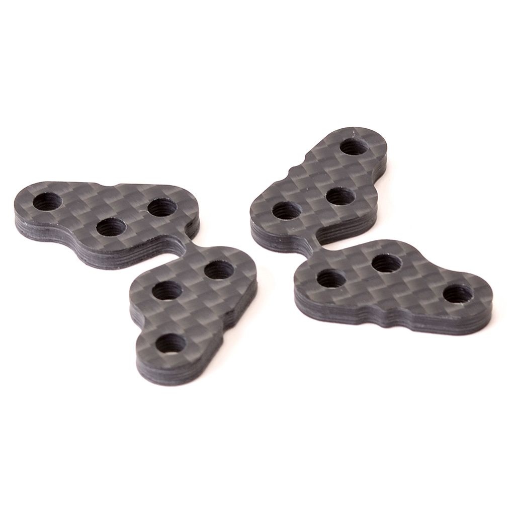 Schumacher C/F Optional Rear Hub Arm Set 2pr - Mi5,Mi6/evo (U4295)
