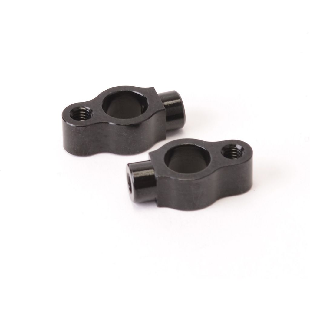 Schumacher Body Post Mount Front (Black) - Mi5 - 1pr (U4313)