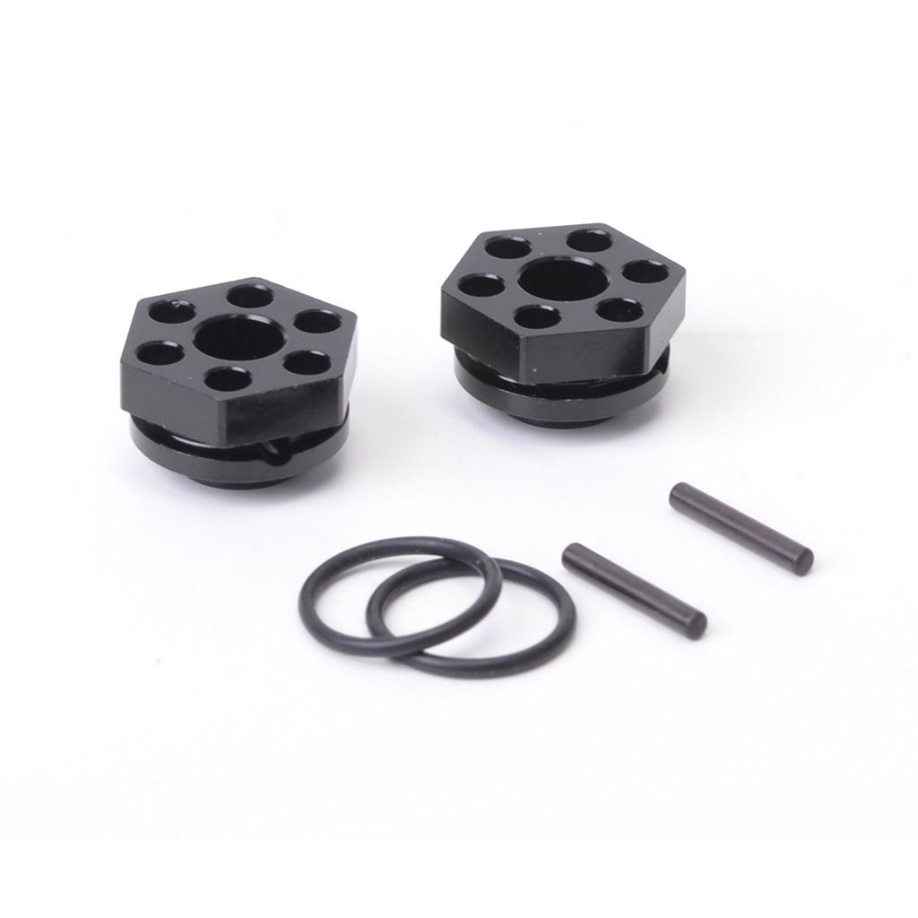 Schumacher Alloy Wheel Hex Rear - Off Road - pr (U4388)