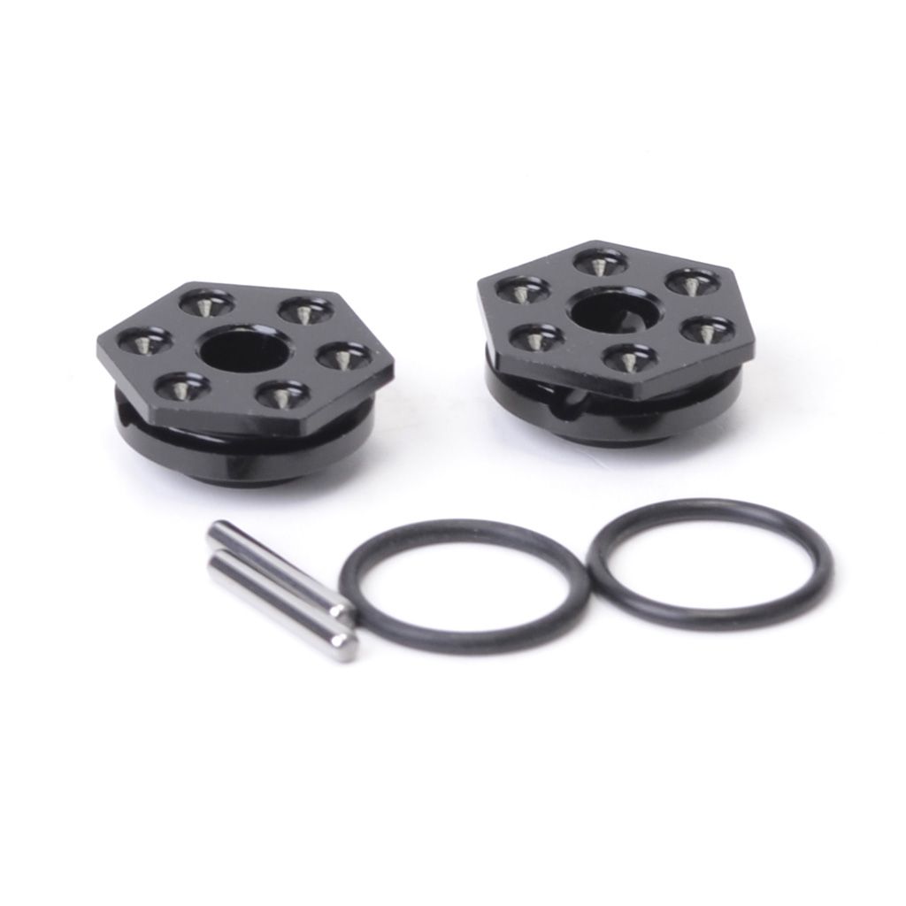 Schumacher Alloy Wheel Hex Front - 2WD -pr (U4389)