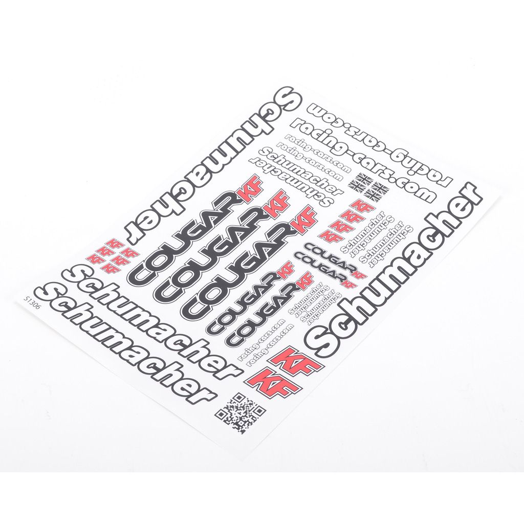 Schumacher Decal sheet - Cougar KF (U4460)