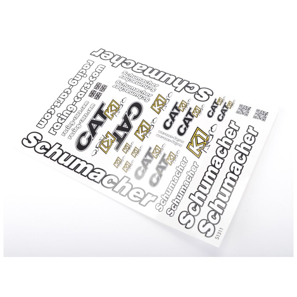 Schumacher Decal Sheet - CAT K1 Aero  (U4506)