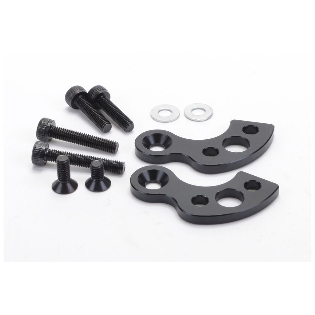Schumacher Motor Spacer 2.5mm - GT12 (2 pcs) &amp; screws (U4709)