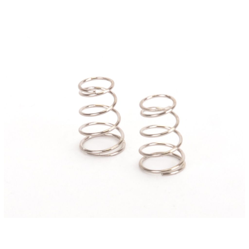Schumacher Rear Springs Nickel - Hard pr - A1-A3,E1-E6,Icon/2 (U4841)