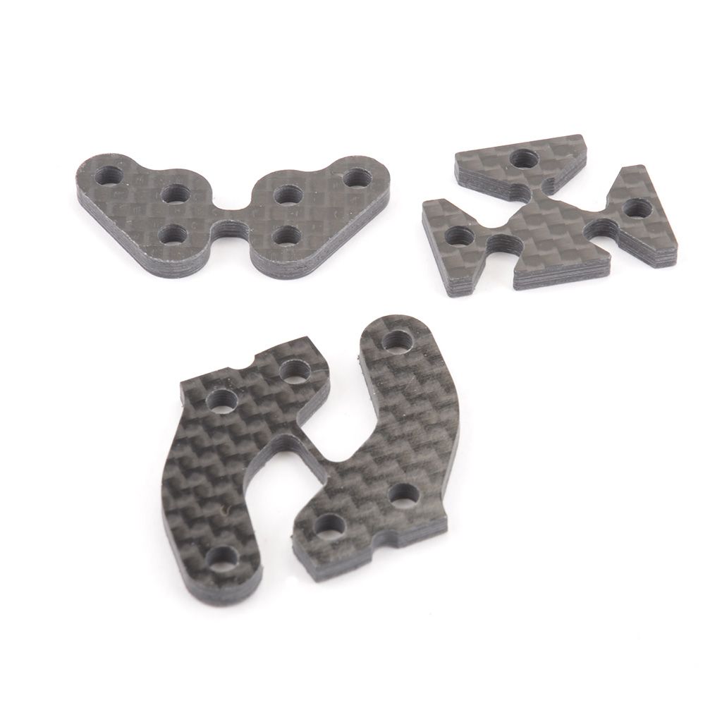 Schumacher C/F Steering, Lockstop &amp; Rear Hub Arm kit-Mi6/evo (U4871)
