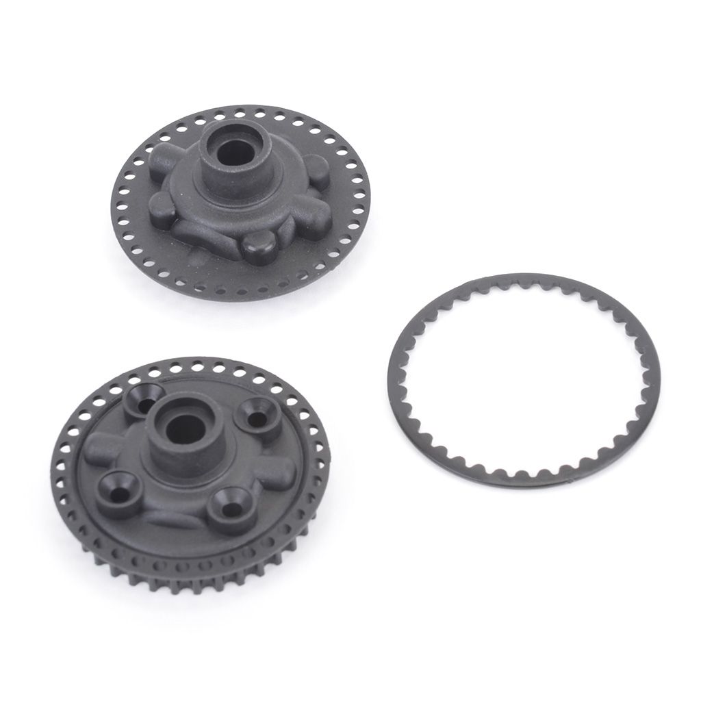 Schumacher Gear Diff Pulley, Cover and Fence - Mi6/evo (U4879)