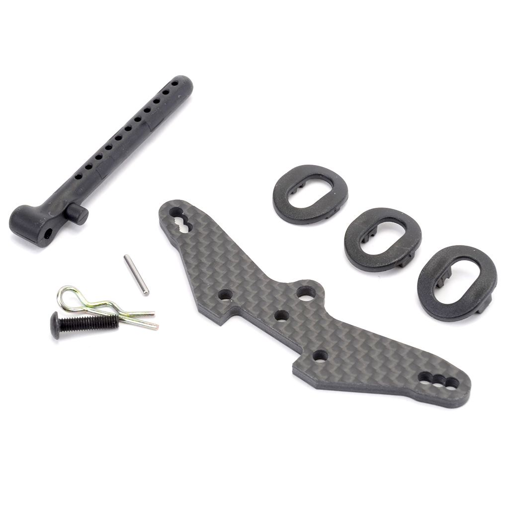 Schumacher C/F Front Shock Mount  5th Post - Mi6/evo (U4916)