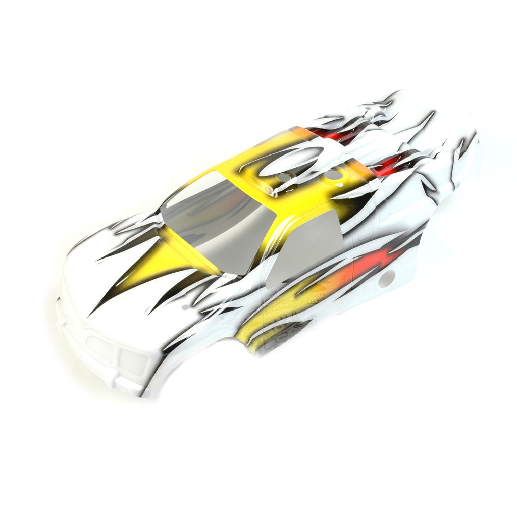 Schumacher Bodyshell; Yellow/Red - Manic (U5103)