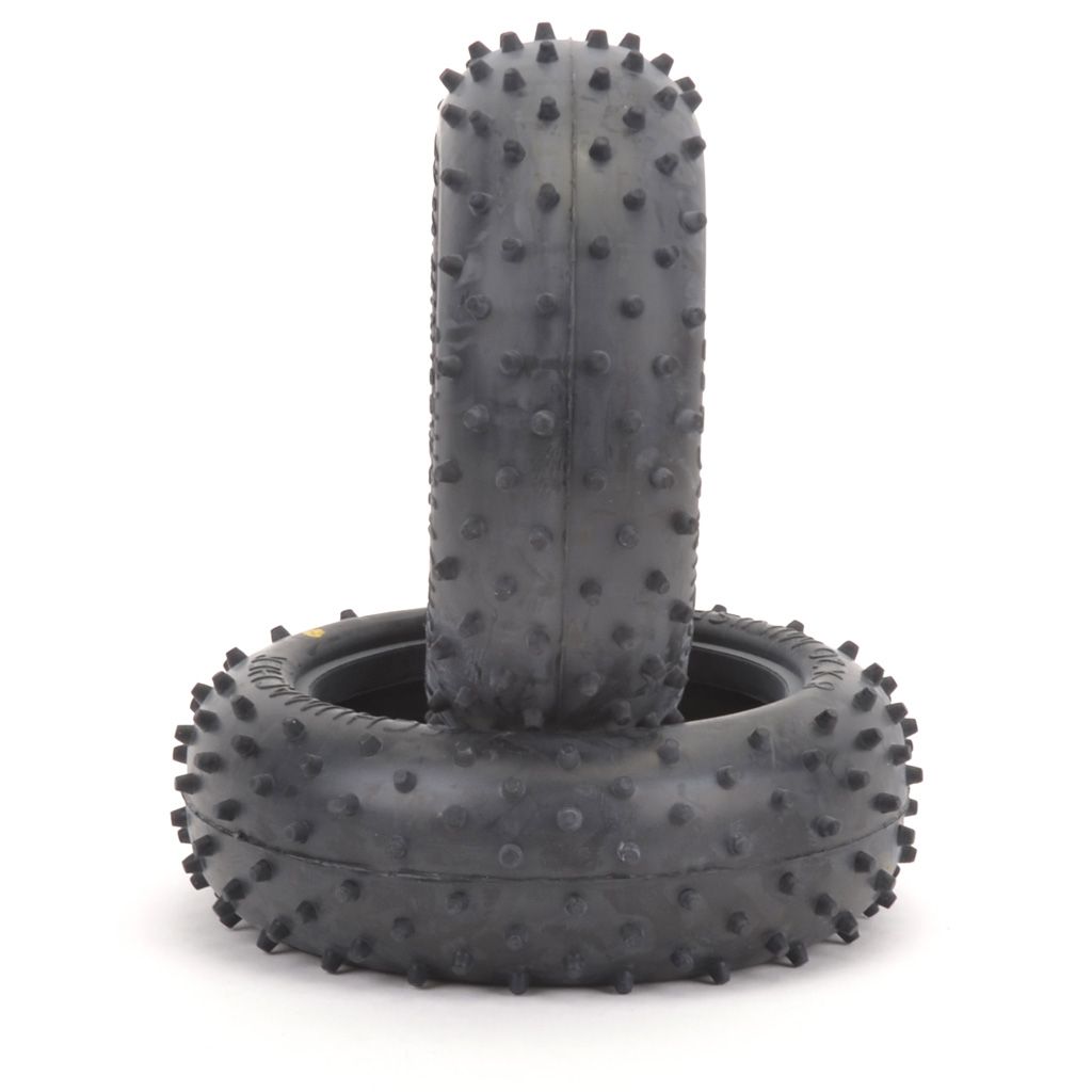 Schumacher Mini Spike 2; Front Tyres - Green - 2.2 (pr) (U6515)