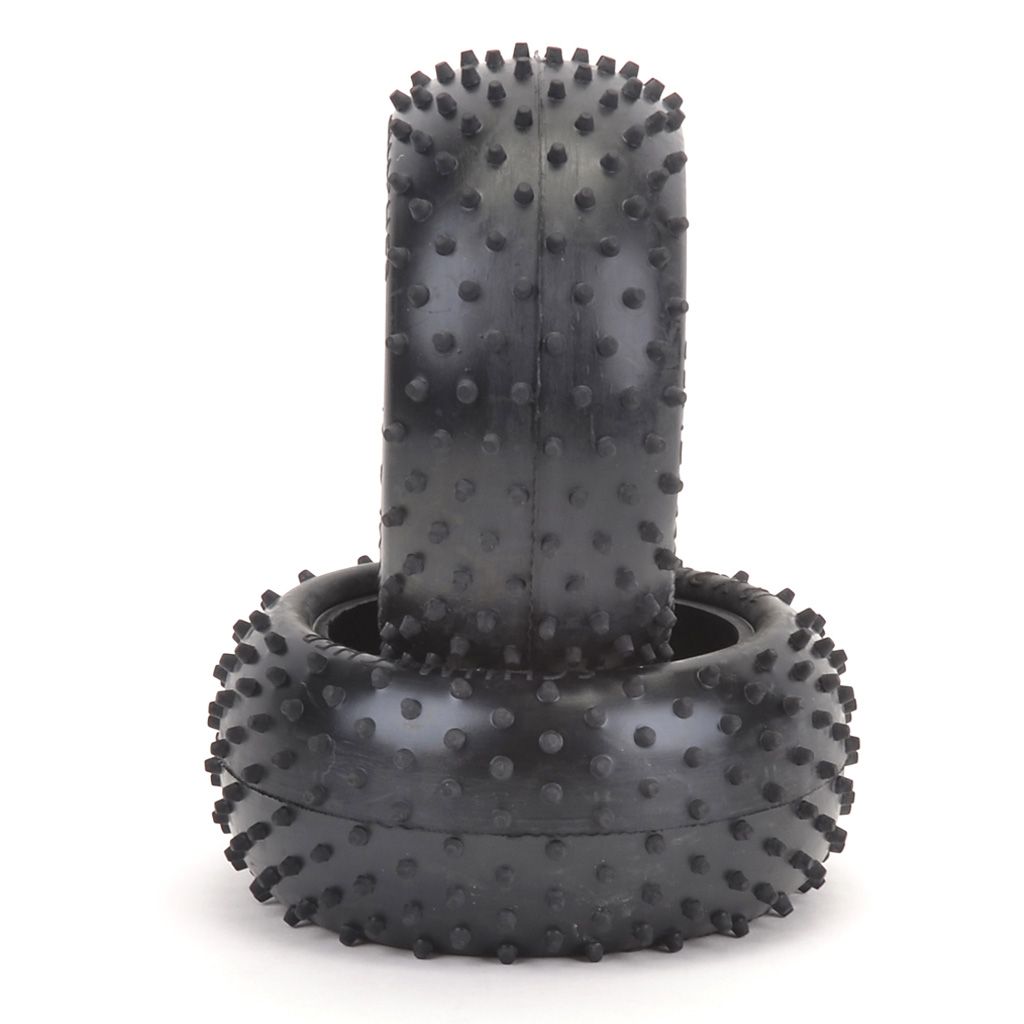 Schumacher Mini Spike 2; Rear Tyres - Yellow (pr) (U6558)