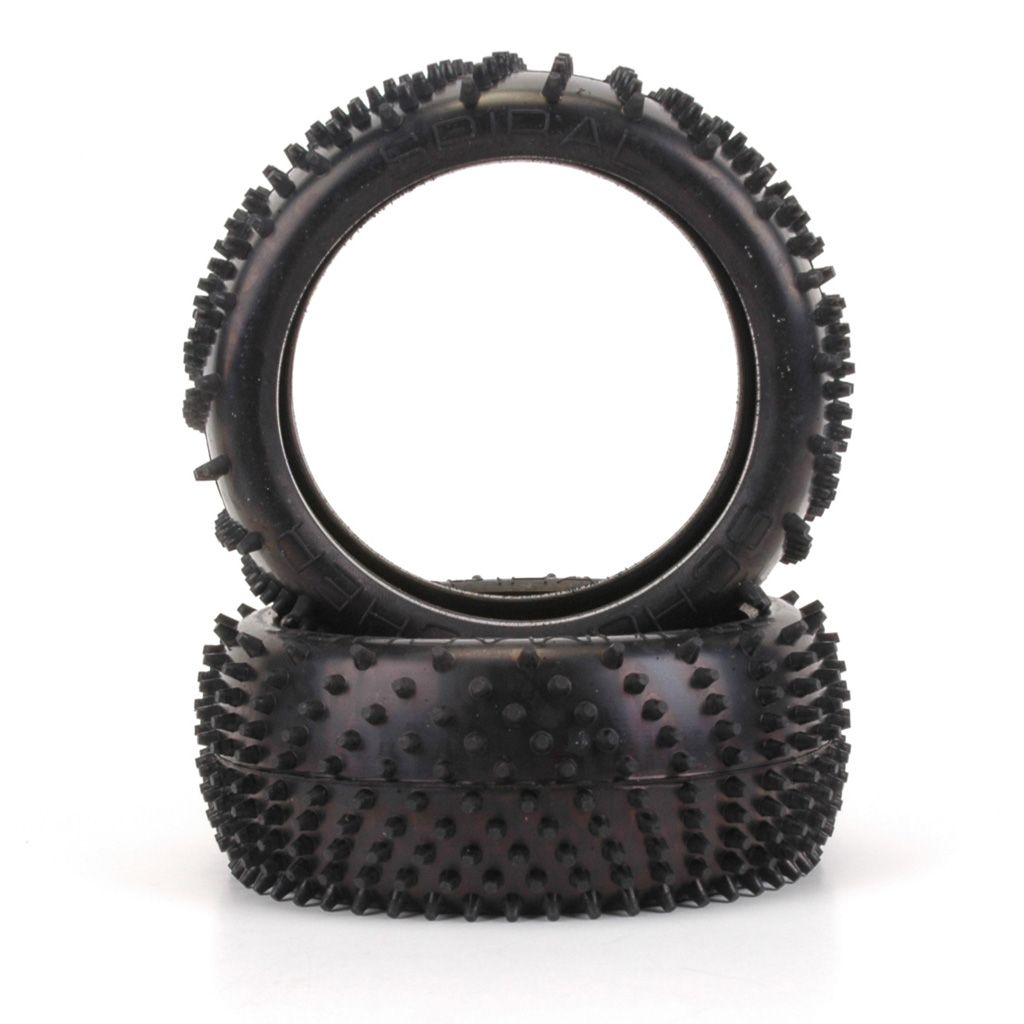 Schumacher SPIRAL 1/8th Tyre - Yellow  (pr) (U6721)