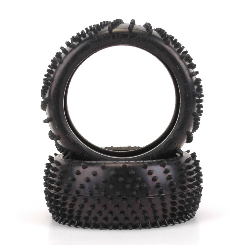 Schumacher SPIRAL 1/8th Tyre - Silver  (pr) (U6756)