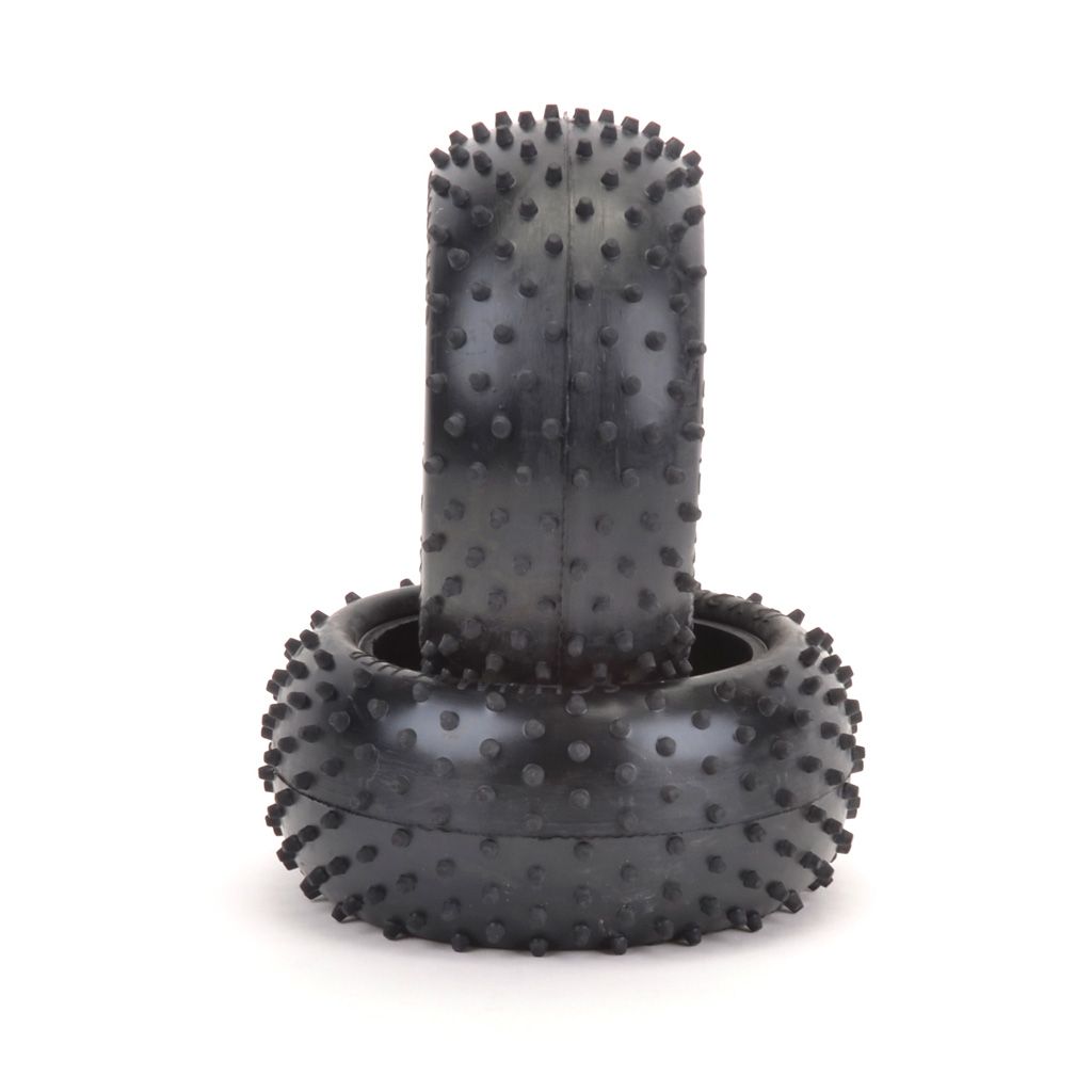 Schumacher Mini Spike 2; Rear Tyres - Silver (pr) (U6763)