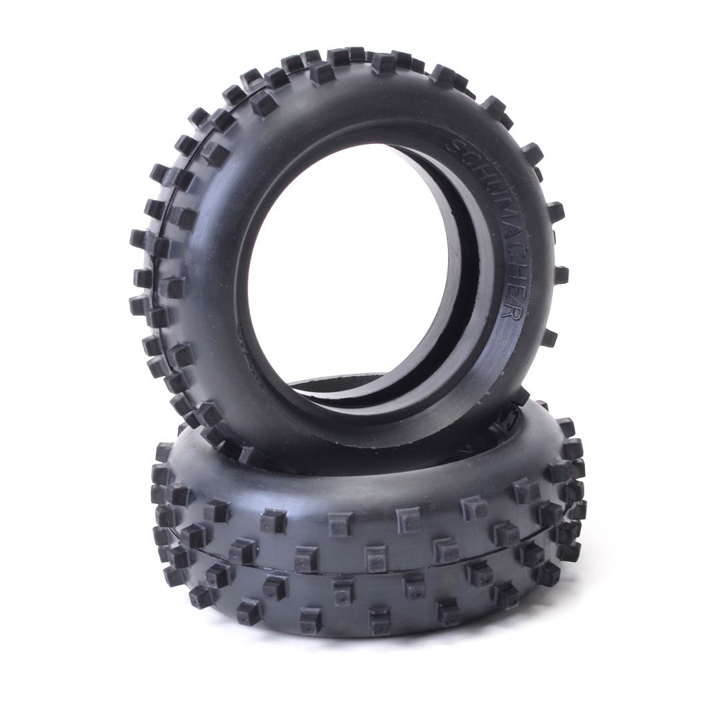 Schumacher Block - Front Tyres - Yellow - CAT  pr (U6787)