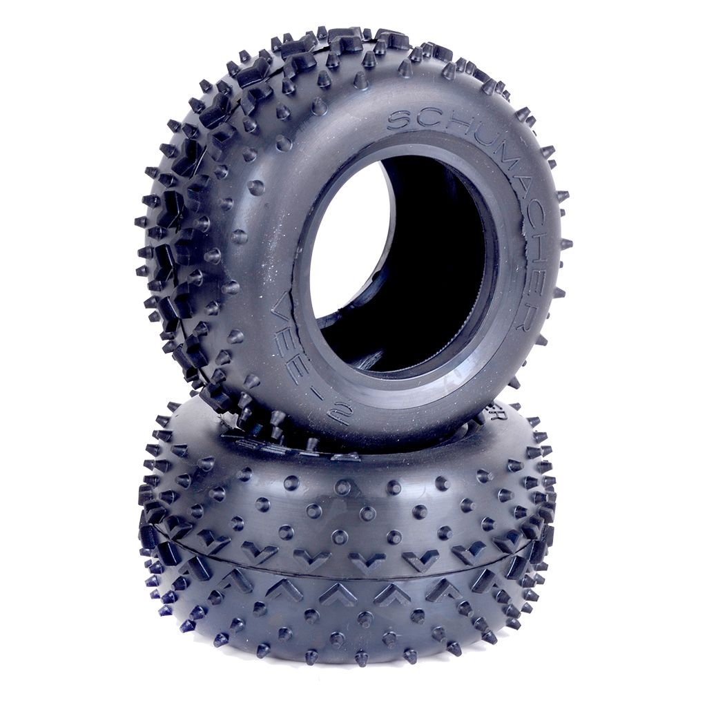 Schumacher VEE 2 Truck Tyres - Silver - pr (U6884)