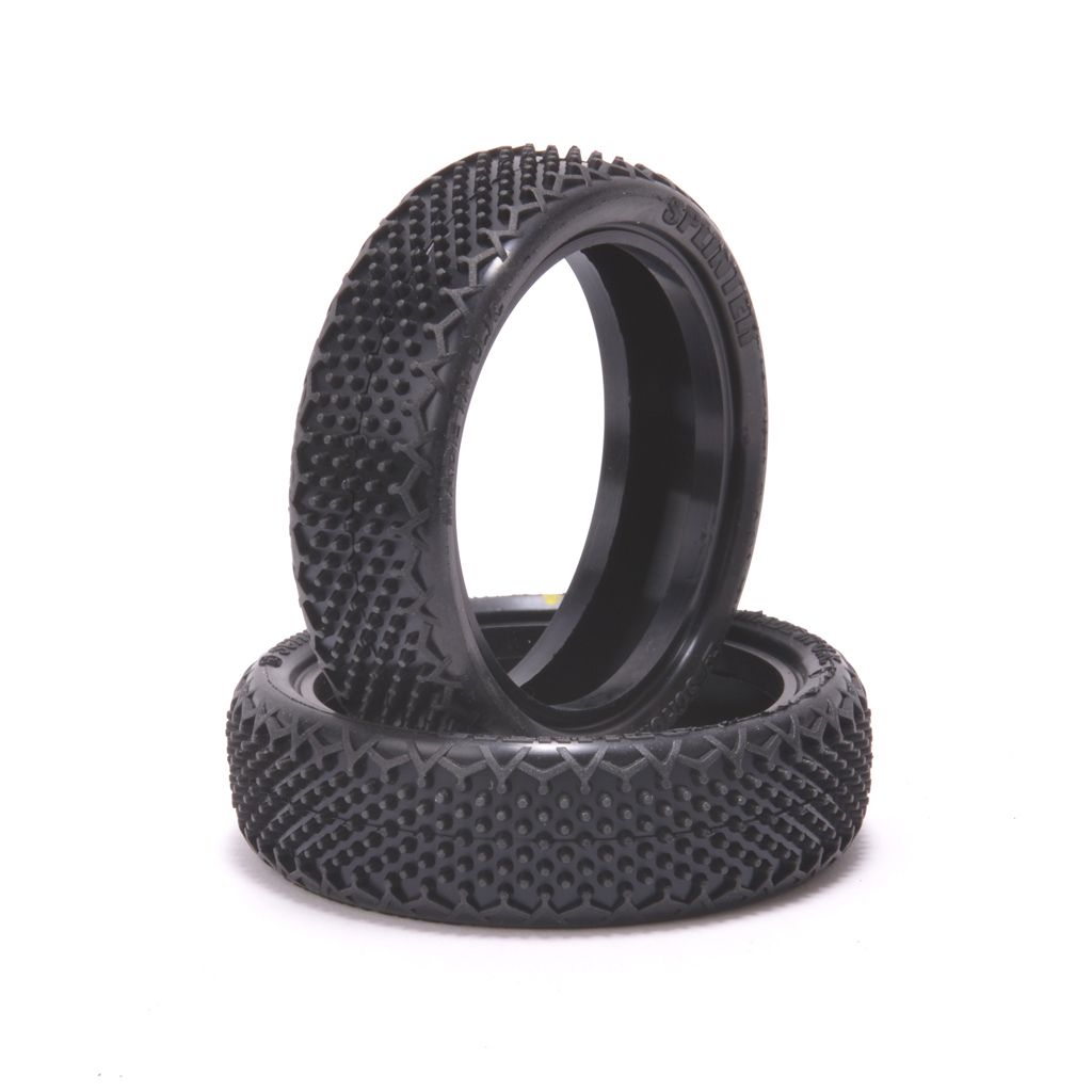Schumacher Splinter - 1/10 2WD Tyres - Front - Yellow - pr (U6906)