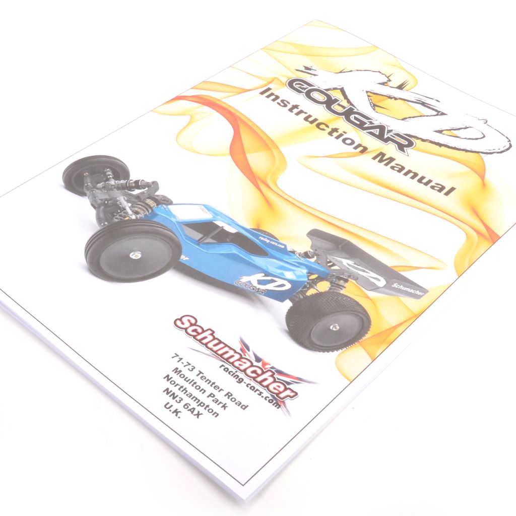 Schumacher Instruction Manual - Cougar KD (U7032)
