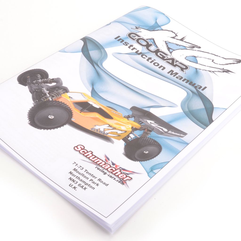 Schumacher Instruction Manual - Cougar KC (U7033)