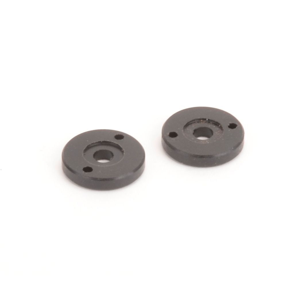 Schumacher Big Bore Piston - 2 Hole Black 1.60 (pr)  (U7086)