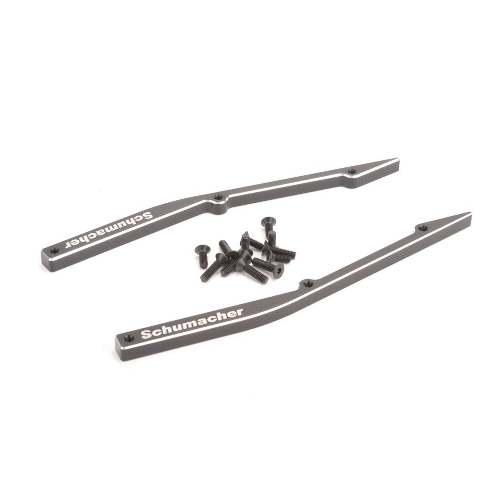 Schumacher Alloy Sidepods (pr) - 2WD (U7098)