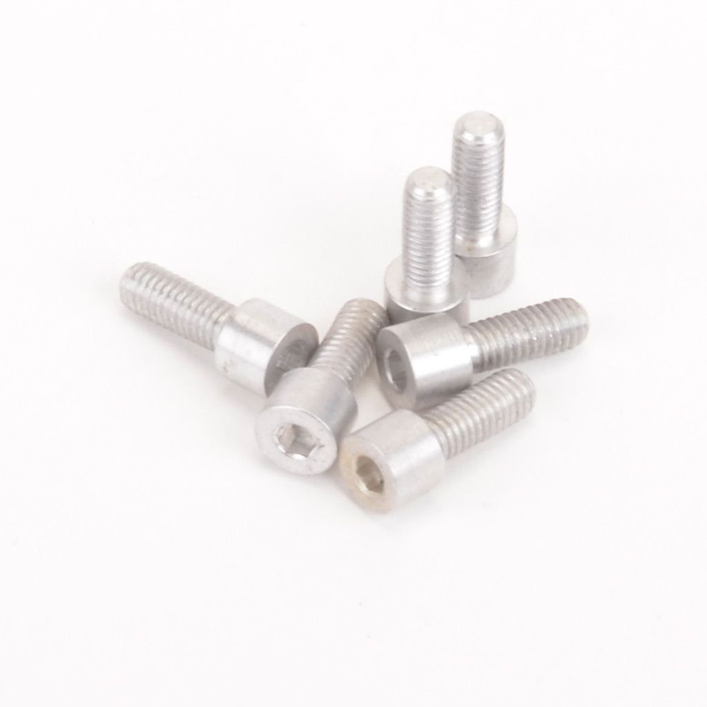 Schumacher Alloy Rear Wheel Screws pk6 - A1-A3,E1-E6 (U7298)