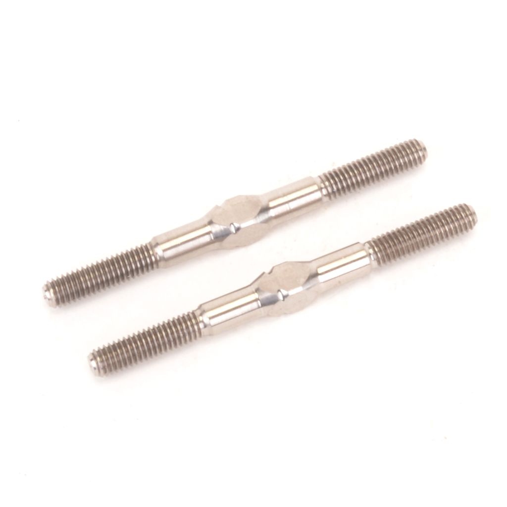 Schumacher Titanium Turnbuckle - 39mm - Silver - pr (U7316)