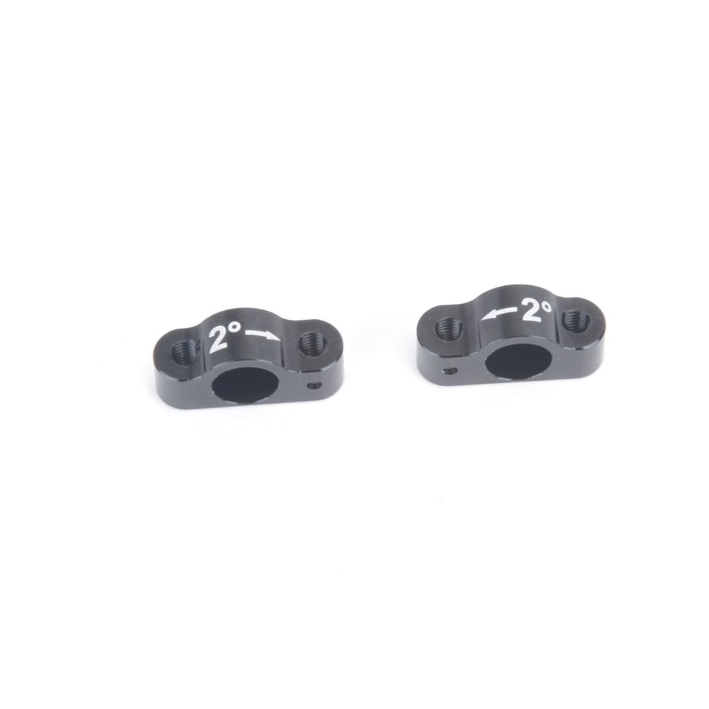 Schumacher Alloy 2/3.5deg Rear Pivot Blocks - CAT L1 (U7430)