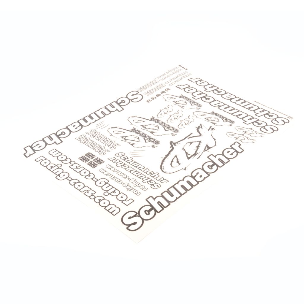 Schumacher Decal Sheet - KD (U7451)