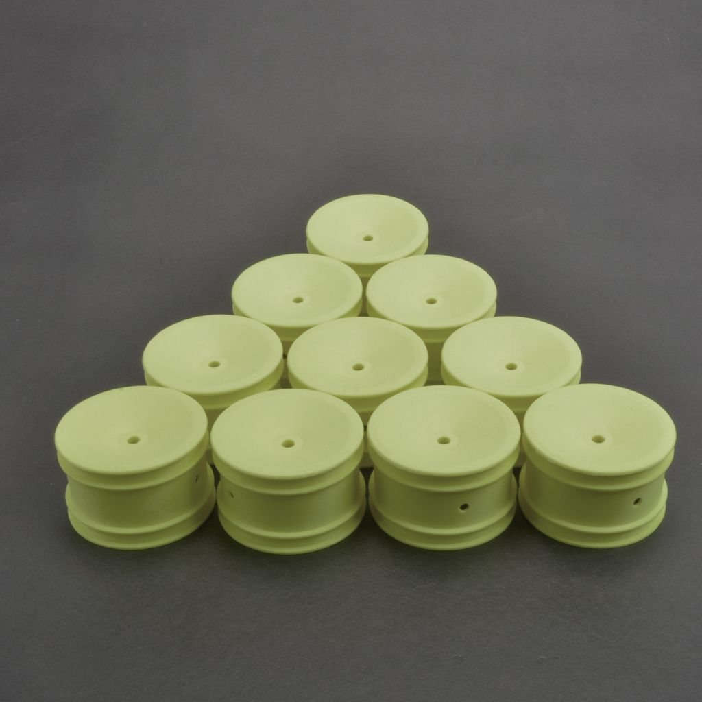 Schumacher Wheel Rear Off-Road - Yellow - 5pr (U7461)