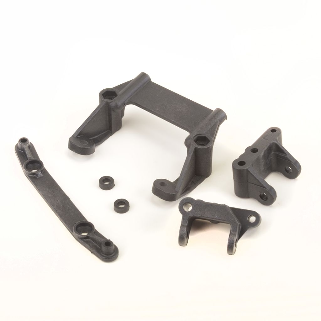 Schumacher Top Bkt; Yokes;C.Tr. Rod - 2WD (U776)