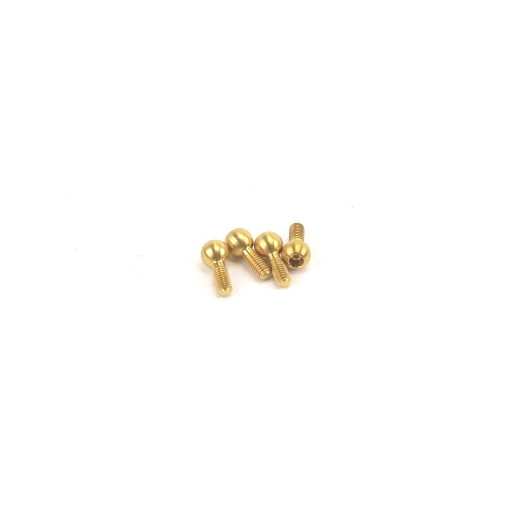 Schumacher Titanium Wishbone Ball Stud - Mi7 (pk4) (U7813)